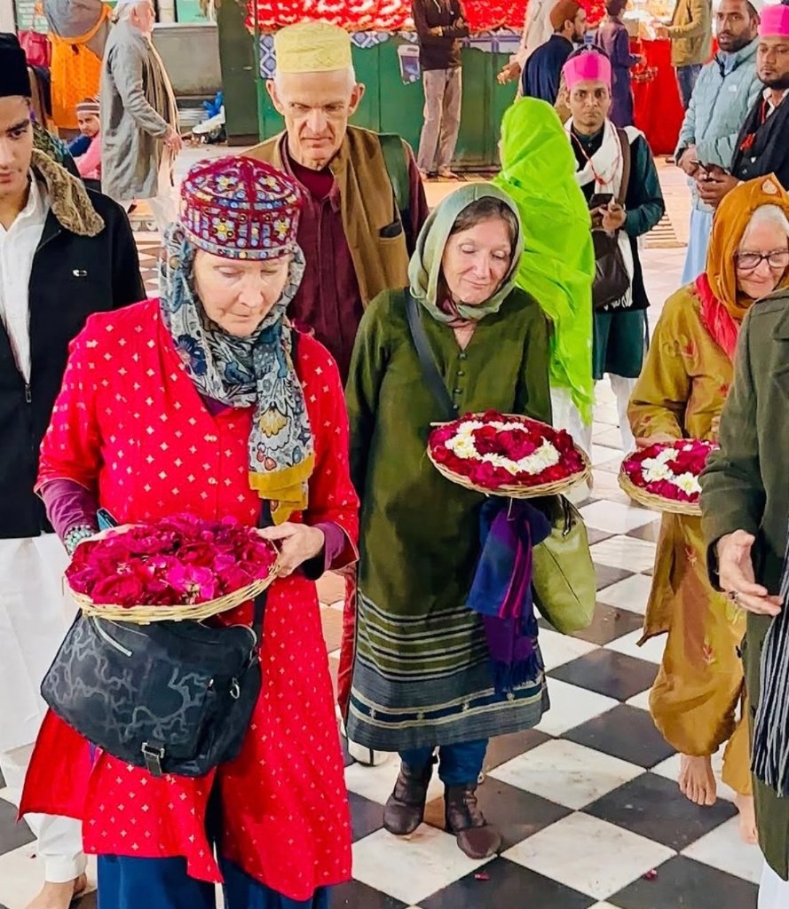 Global Pilgrims Flower Offering